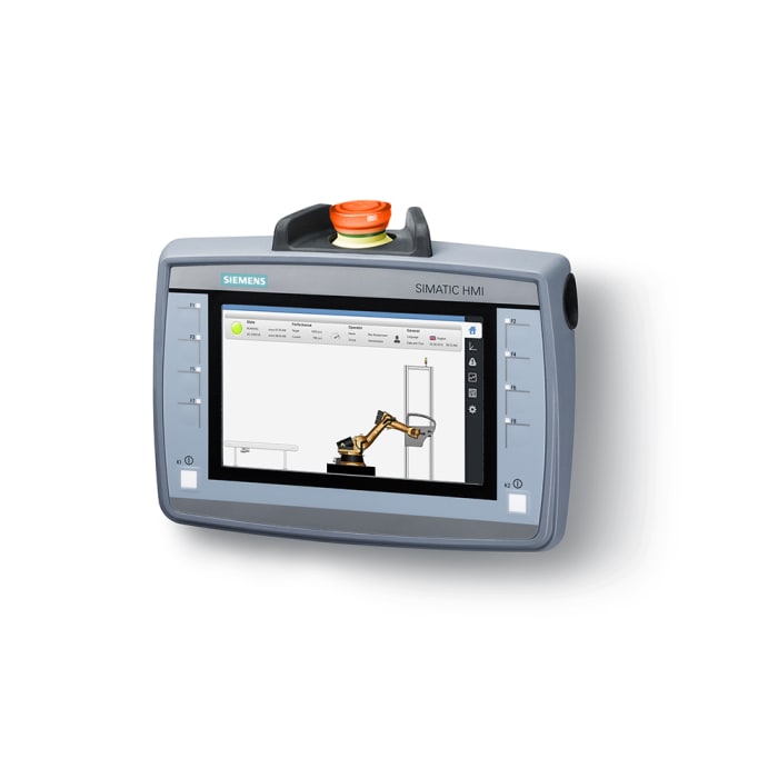 Écran HMI tactile SIMATIC 6AV2125 Siemens, TFT, 7 pouces, 800 x 480, 248,4 x 194,9 mm