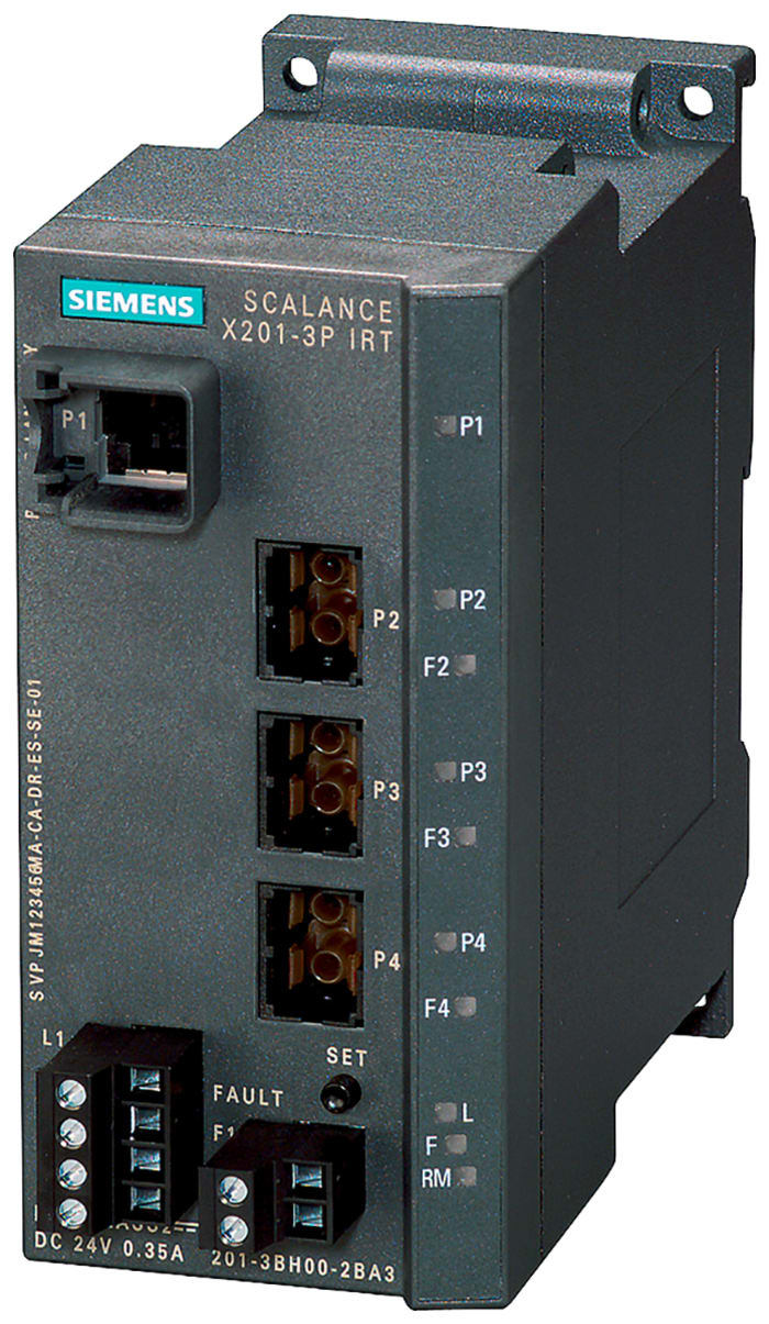Siemens 6GK5201 Series PLC I/O Module, 24 V dc