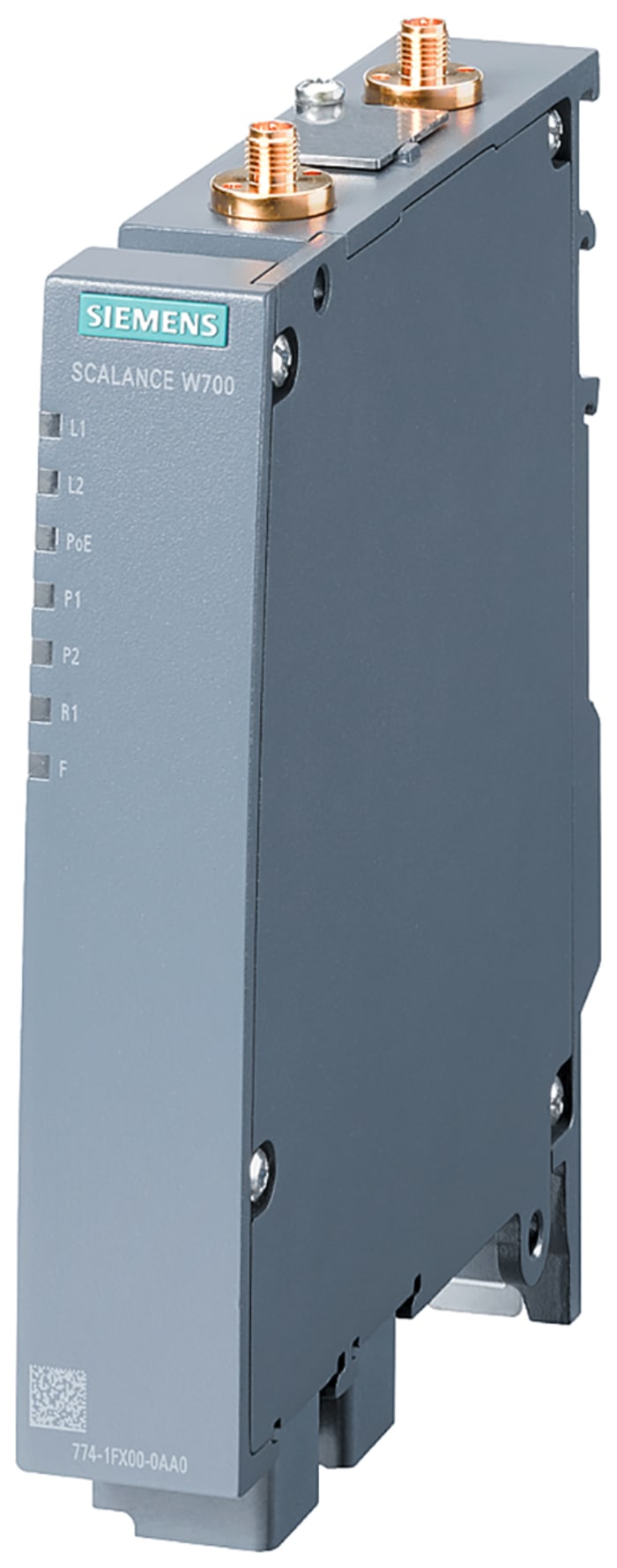 Siemens 6GK5774 Series DIN Rail, Wall Industrial Hub, 2 RJ45 Ports, 100 (Ethernet) Mbit/s, 300 (WLAN) Mbit/s