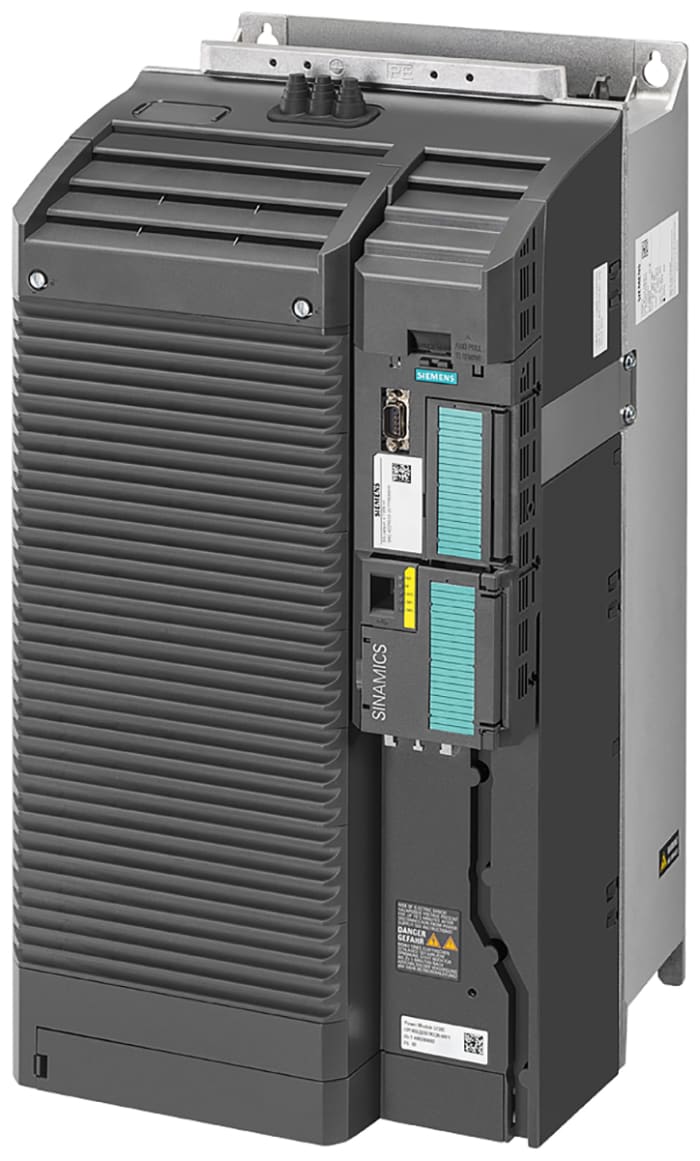 Siemens Inverter Drive, 55 kW, 3 Phase, 400 V ac, 85 A, 96 A, 6SL3210 Series