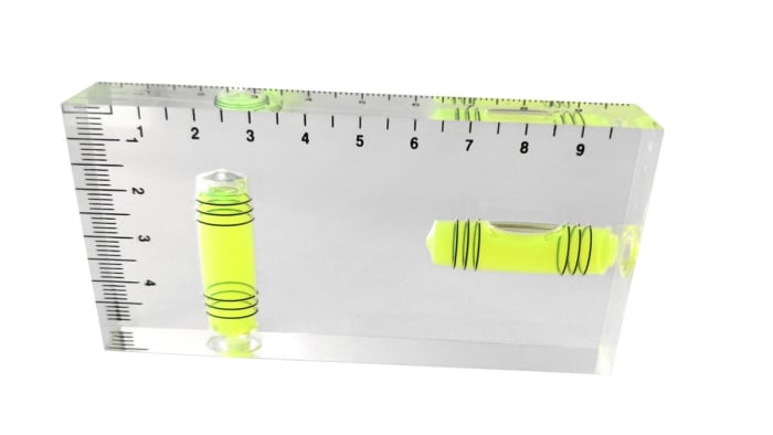 Spirit level calibration sales