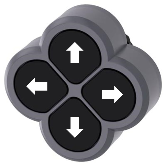 Siemens 3SU1 Series Black Push Button, 22mm Cutout, IP66, IP67, IP69K