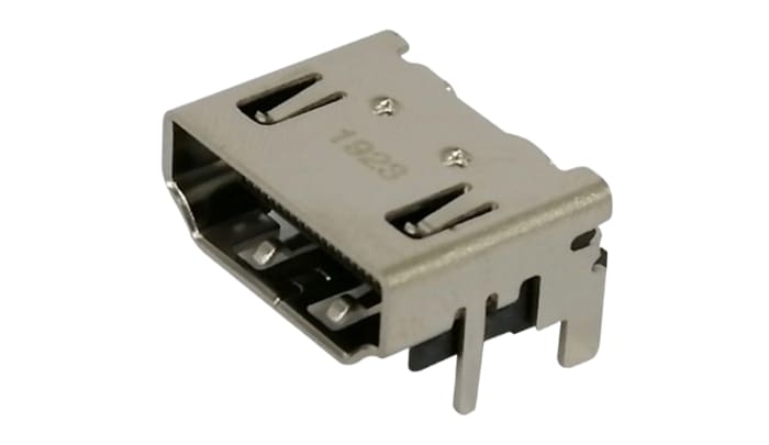 Molex Type A 19 Way Right Angle Female HDMI Connector 40 V