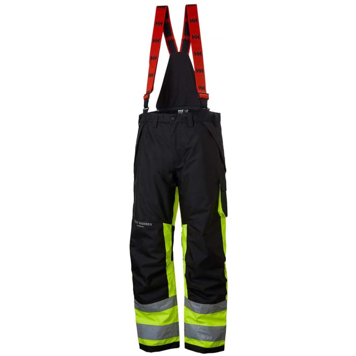 71490 369 C44 Helly Hansen Helly Hansen Alna Black Waterproof Hi Vis Trousers 201 0996 RS Components