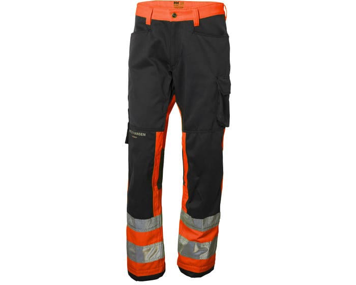 77420_269D104 Helly Hansen Helly Hansen Alna Orange Hi Vis Work Trousers, 38in Waist Size