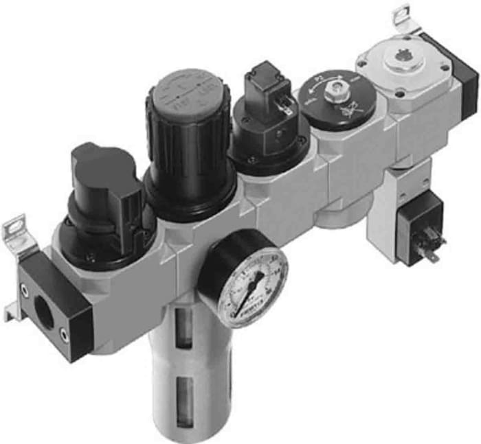 Unité de traitement FRL Festo LFR, G 1/2, Filtration 40μm