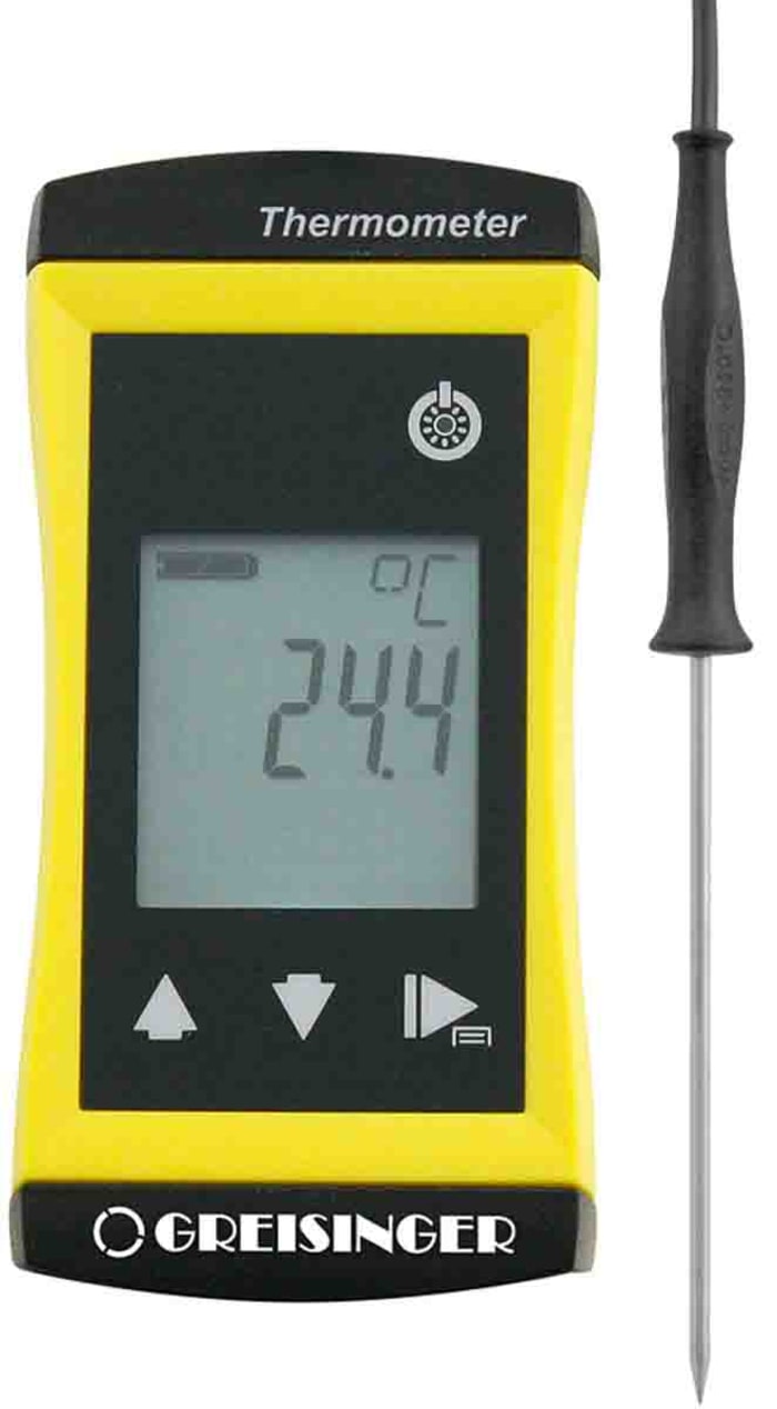 RS PRO | RS PRO RS 1710 Wired Digital Thermometer, 1 Input(s), +250°C ...