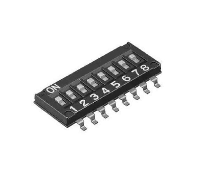 A6H2101 Omron Omron 2 Way Surface Mount DIP Switch SPST, IP40 205