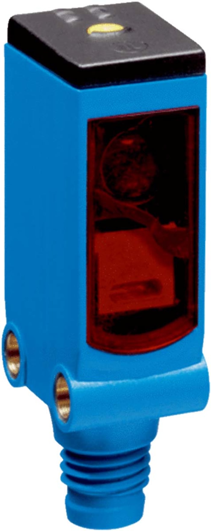 Fotocélula rectangular SICK, Sistema Reflex, alcance 5 m, salida PNP, Conector M8, IP66, IP67