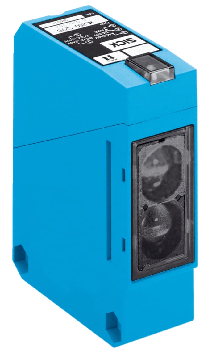 SICK Retroreflective Photoelectric Sensor, Block Sensor, 14 m Detection Range