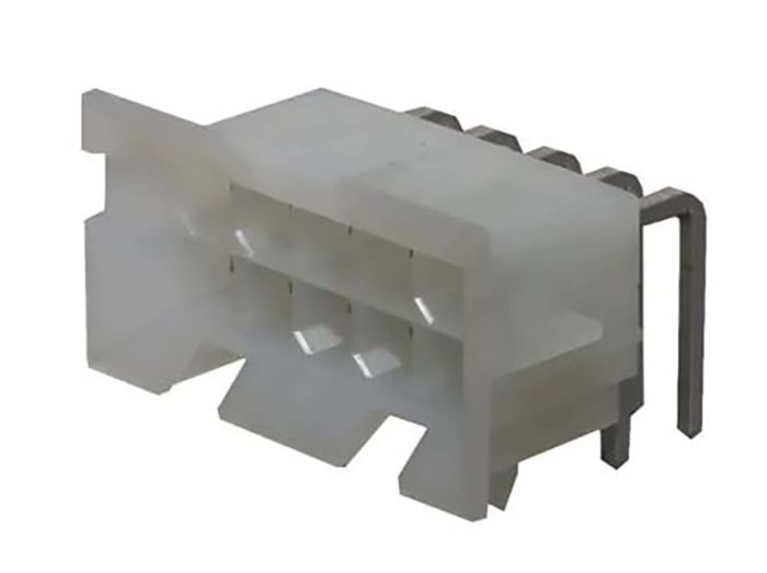 Molex Mini-Fit BMI Series Right Angle PCB Header, 10 Contact(s), 4.2mm Pitch, 2 Row(s), Shrouded