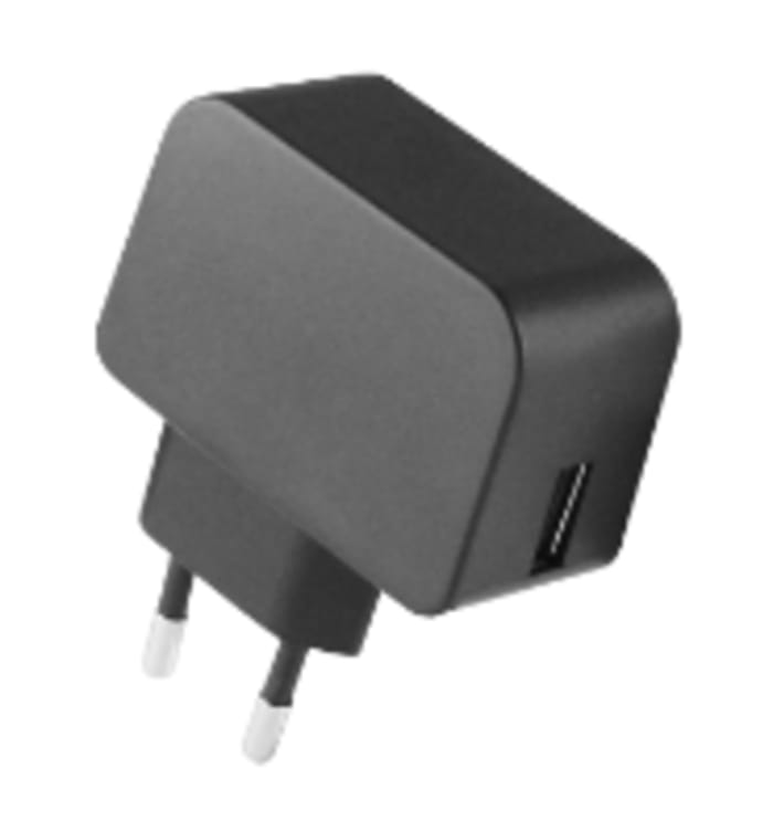 RS PRO 18W Plug-In AC/DC Adapter 5V dc Output, 3A Output