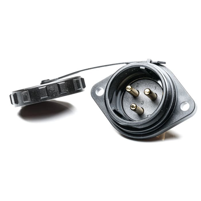 RS PRO Circular Connector, 3 Contacts, Flange, Socket, Male, IP68, SP29 Series