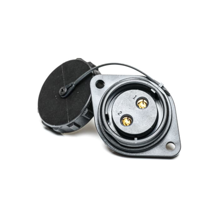 RS PRO Circular Connector, 2 Contacts, Flange, Socket, Female, IP68, SP29 Series