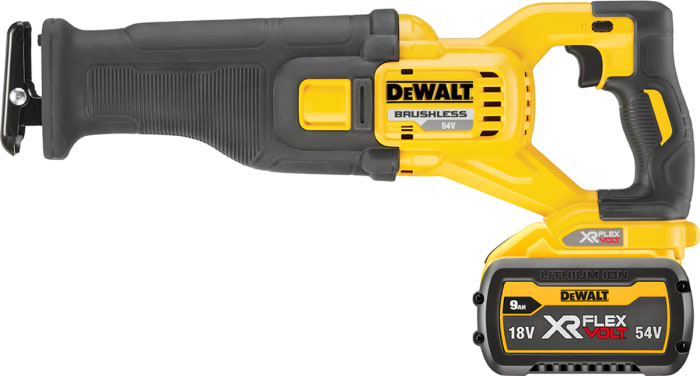 DEWALT - Conocé la Sierra Sable V20. Posee 4 posiciones que