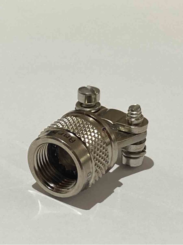Amphenol Limited, MILSize 17 Straight Circular Connector Backshell With Strain Relief, For Use With 38999 III