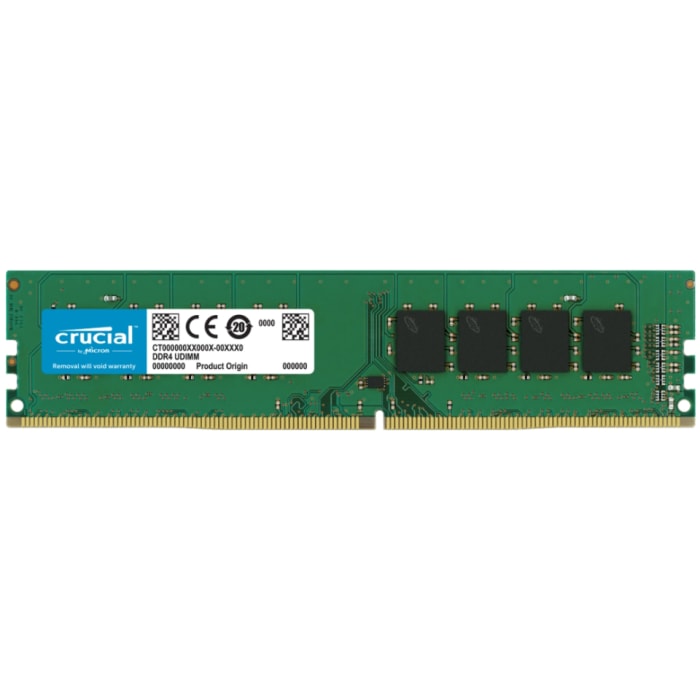 Crucial 4 GB DDR4 Desktop RAM, 2666MHz, UDIMM, 1.2V