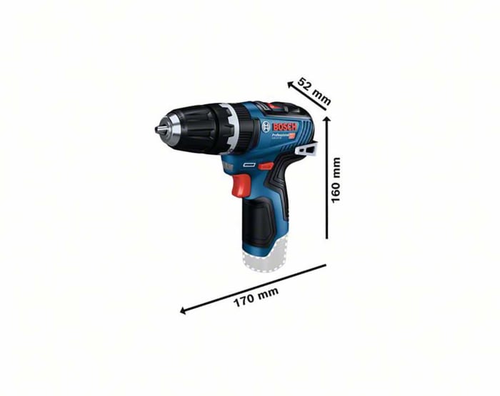 06019J9000 Bosch Bosch GSB Autolock 12V Cordless Drill Driver Li Ion 207 0570 RS Components
