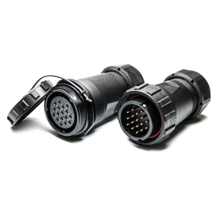 RS PRO RS PRO Circular Connector, 17 Contacts, Cable MountPlug and Socket, Male and Female
