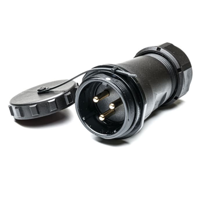 RS PRO Circular Connector, 3 Contacts, Cable Mount, Socket, Male, IP68