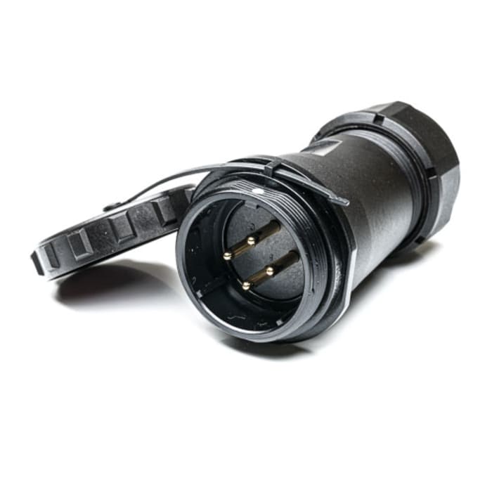 RS PRO Circular Connector, 4 Contacts, Cable Mount, Socket, Male, IP68