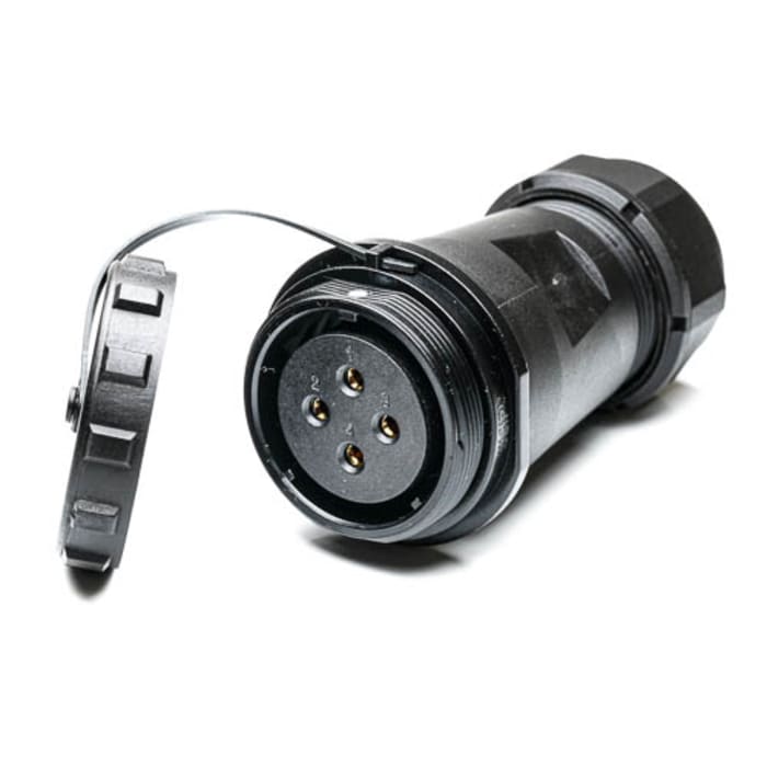 RS PRO Circular Connector, 4 Contacts, Cable Mount, Socket, Female, IP68