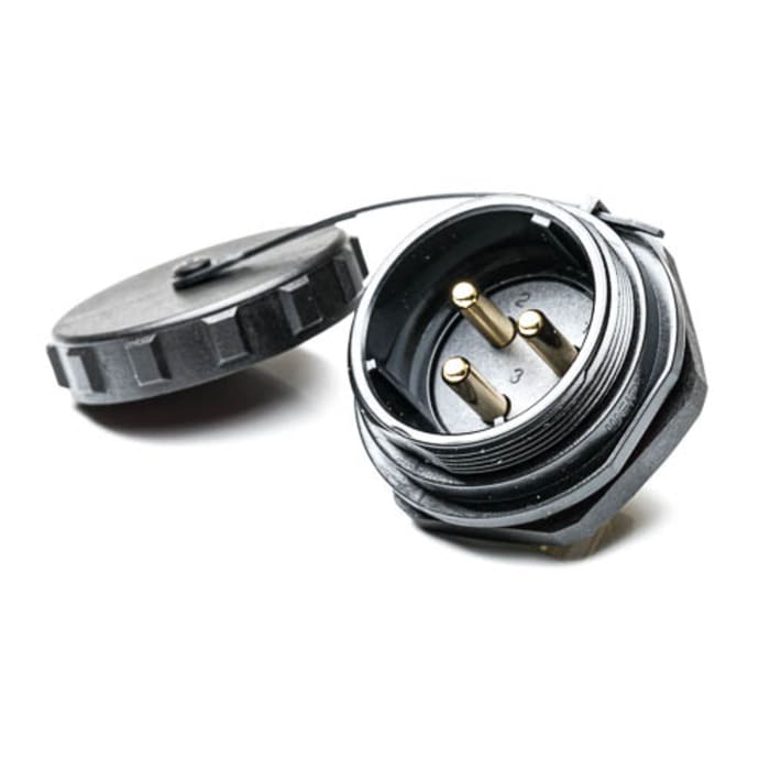 RS PRO Circular Connector, 3 Contacts, Rear, Socket, Male, IP68, SP29 Series