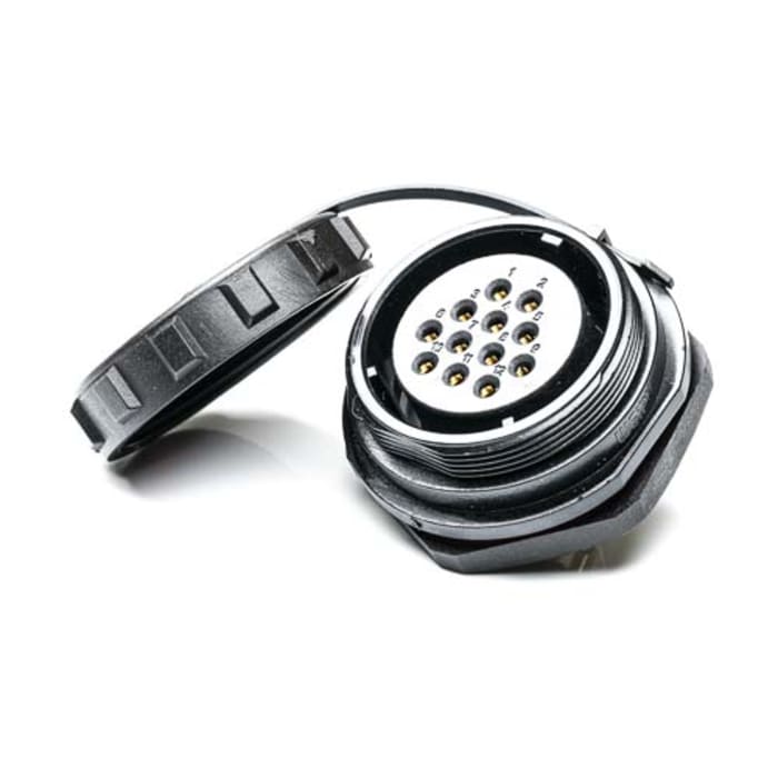 RS PRO Circular Connector, 12 Contacts, Rear, Socket, Female, IP68, SP29 Series