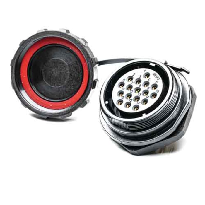 RS PRO Circular Connector, 17 Contacts, Rear, Socket, Female, IP68, SP29 Series