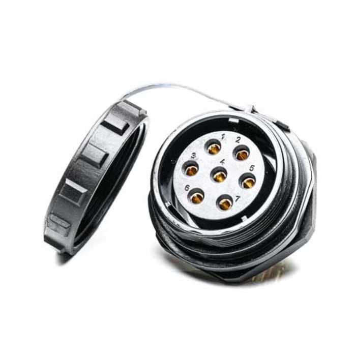 RS PRO Circular Connector, 7 Contacts, Rear, Socket, Female, IP68, SP29 Series
