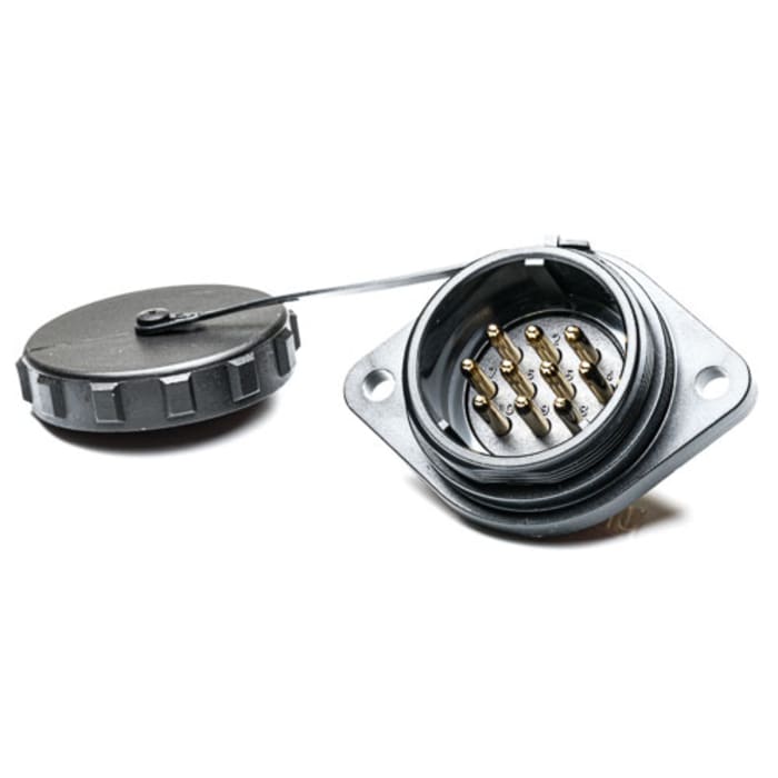 RS PRO Circular Connector, 10 Contacts, Flange, Socket, Male, IP68, SP29 Series