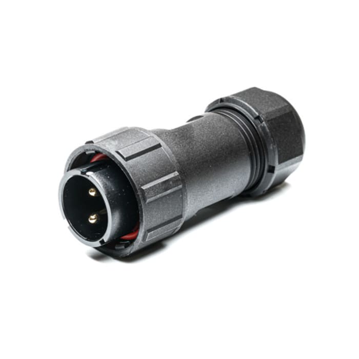 RS PRO Circular Connector, 2 Contacts, Cable, Standard Connector, Plug, Male, IP67, SY21 Series