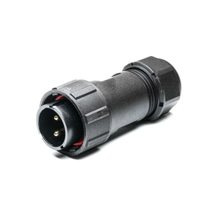 RS PRO Circular Connector, 2 Contacts, Cable, Standard Connector, Plug, Male, IP67, SY21 Series