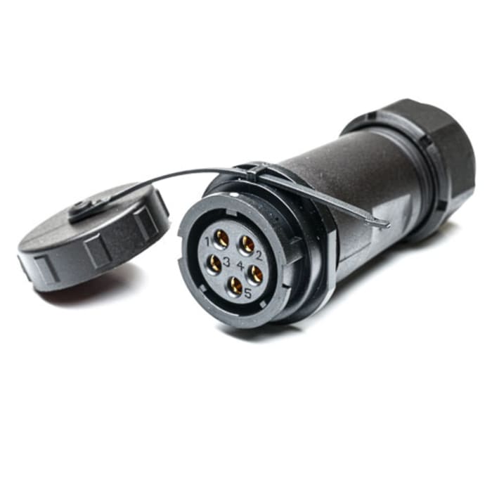 RS PRO Circular Connector, 5 Contacts, Cable Mount, Socket, Female, IP67