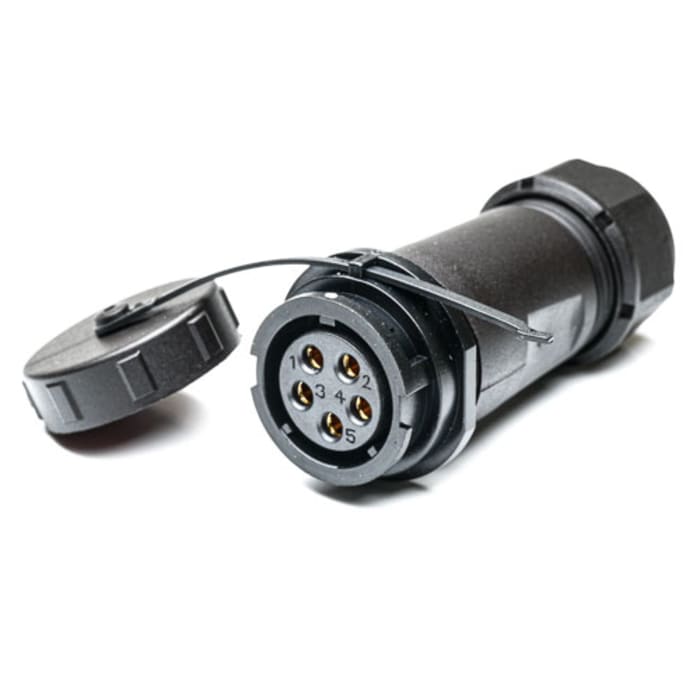 RS PRO Circular Connector, 5 Contacts, Cable Mount, Socket, Female, IP67