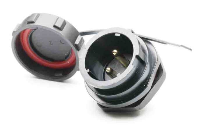 RS PRO Circular Connector, 2 Contacts, Front, Standard Connector, Socket, Male, IP67, SY21 Series