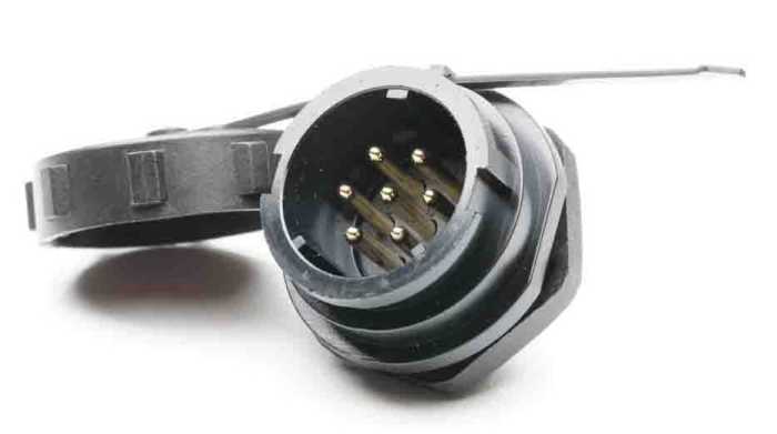 RS PRO Circular Connector, 7 Contacts, Front, Standard Connector, Socket, Male, IP67, SY21 Series