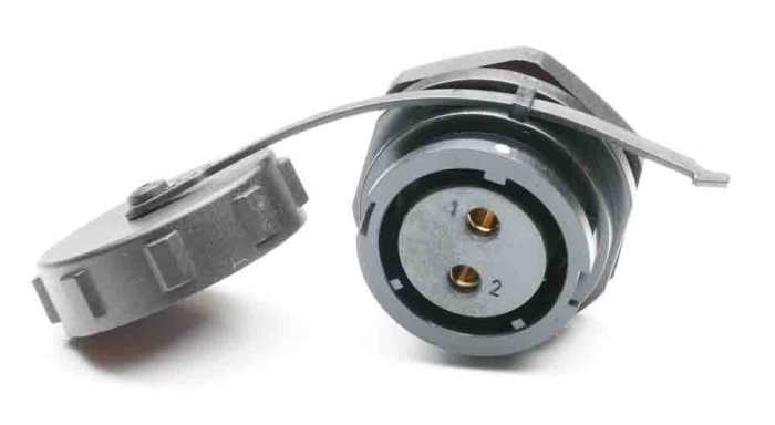 RS PRO Circular Connector, 2 Contacts, Front Mount, Socket, Female, IP67