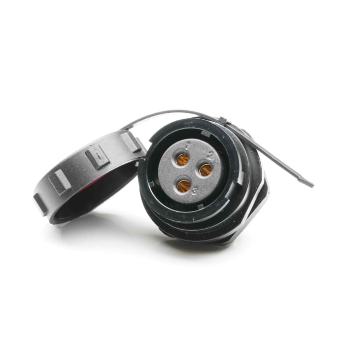 RS PRO Circular Connector, 3 Contacts, Front Mount, Socket, Female, IP67