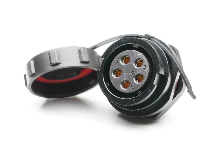 RS PRO Circular Connector, 5 Contacts, Front, Standard Connector, Socket, Female, IP67, SY21 Series