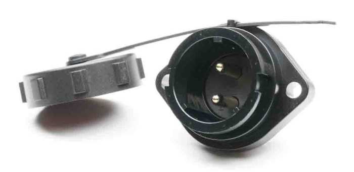 RS PRO Circular Connector, 2 Contacts, Flange, Standard Connector, Socket, Male, IP67, SY21 Series
