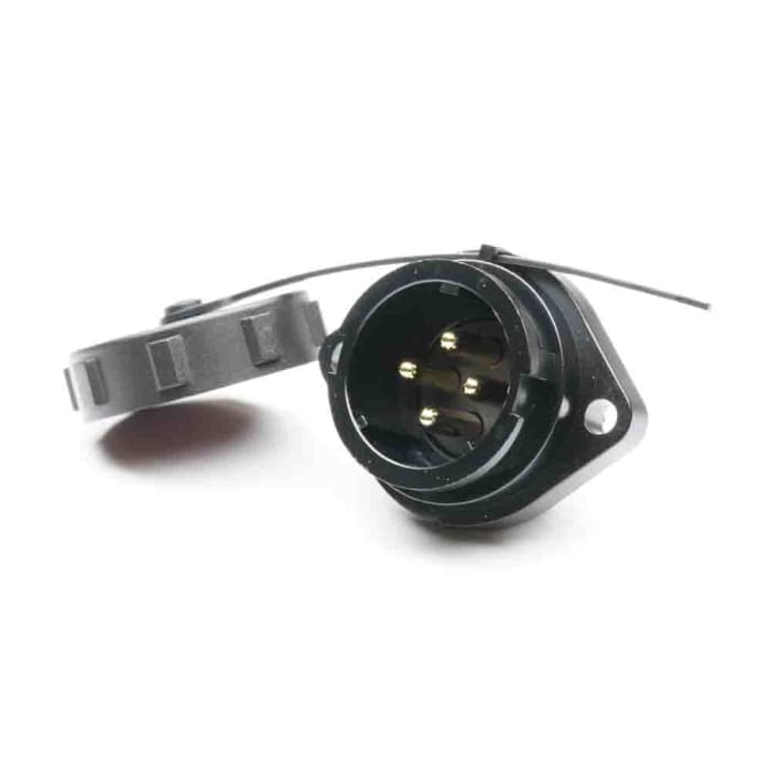 Connecteur circulaire RS PRO, Standard, 4 contacts, Montage sur Platine, raccordement A visser