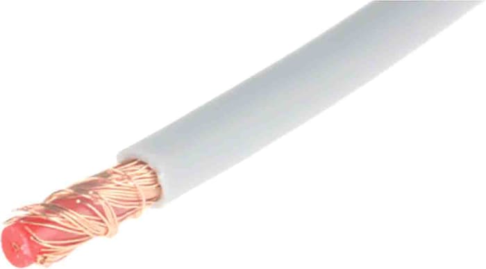 Cable de audio RS PRO de 1 conductor, sección 0,078 mm², Ø ext. 2.4mm, long, 25m