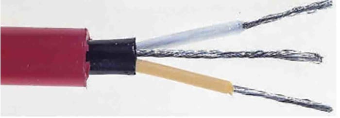 Zvukový kabel 2žilový, vnější průměr: 6.6mm plocha průřezu 0.36 mm² RS PRO