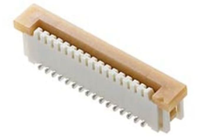 Molex, Easy On, 52610 1mm Pitch 30 Way Straight Female FPC Connector, ZIF