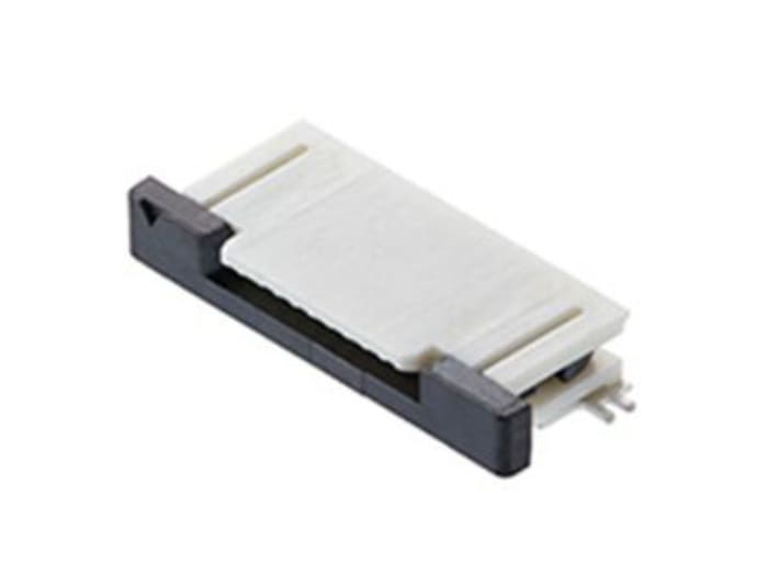 Connecteur FPC Molex série Slider, 12 Contacts pas 0.5mm, Femelle Angle droit, montage SMT 52745