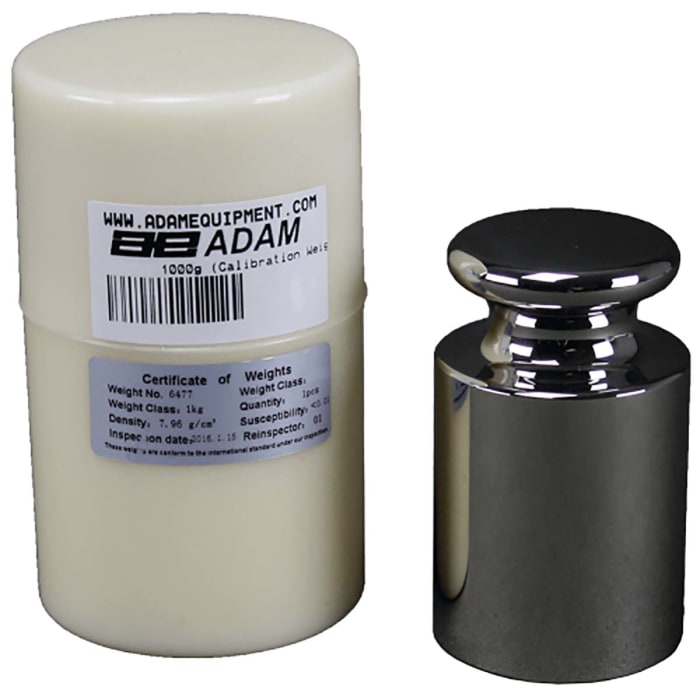 Pesa de control Adam Equipment Co Ltd M1 1kg, Acero Inoxidable, clase M1