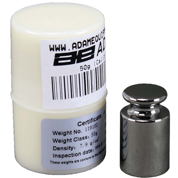 Pesa de control Adam Equipment Co Ltd M1 50g, Acero Inoxidable, clase M1
