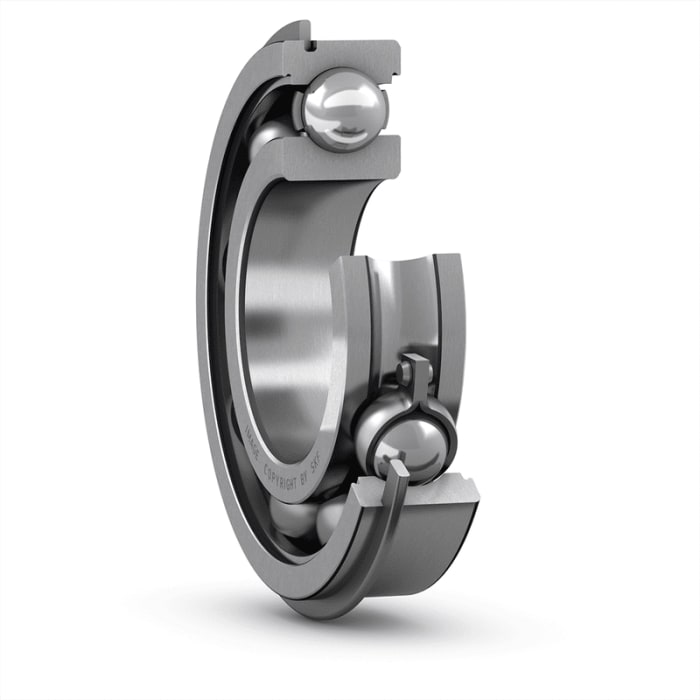 Roulement à billes à gorge profonde à une rangée SKF, ø int. 25mm, ø ext. 62mm, larg. 17mm