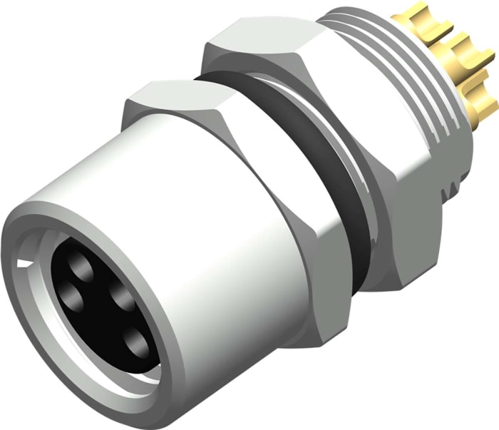 RS PRO Circular Connector, 4 Contacts, Panel Mount, M8 Connector, Socket, Female, IP67